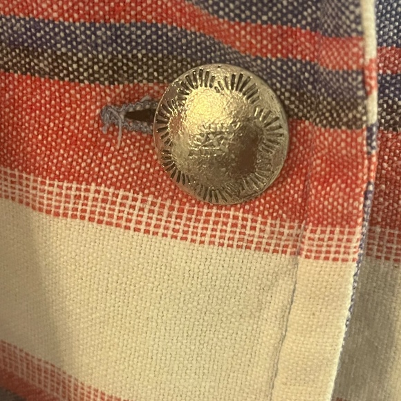 Chico's Multicolor Striped Blazer - Picture 2 of 10